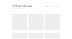 Desktop Screenshot of jordangehman.com